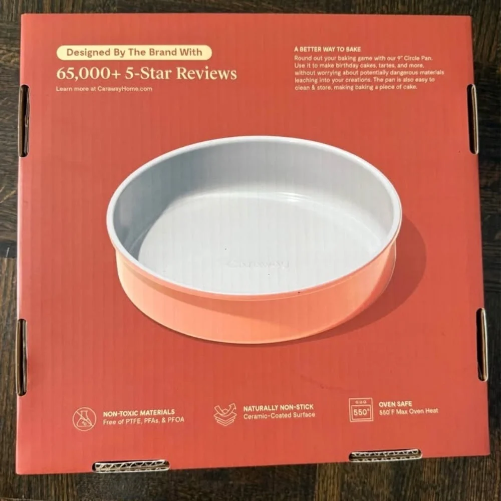 Caraway Non-Stick Ceramic 9'' Round Circle Pan - Picture 2 of 10